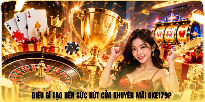 Điều gì tạo nên sức hút của khuyến mãi Oke179? 