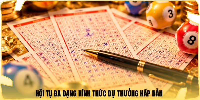 Hội tụ đa dạng hình thức dự thưởng hấp dẫn